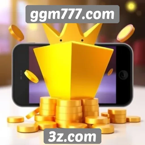 Plataforma de jogos ggm777.com é acessível em dispositivos móveis